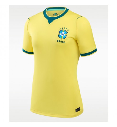 Brasilia Kotipaita Naisten MM-kisat 2026 Lyhythihainen Brasilia Kotipaita Naisten MM-kisat 2026 Lyhythihainen